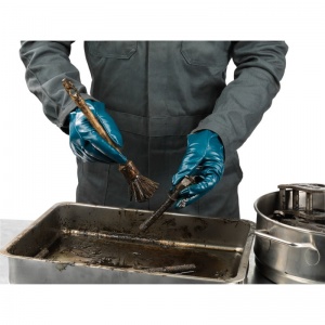 Ansell Hynit 32-105 Oil-Resistant Nitrile-Coated Gloves